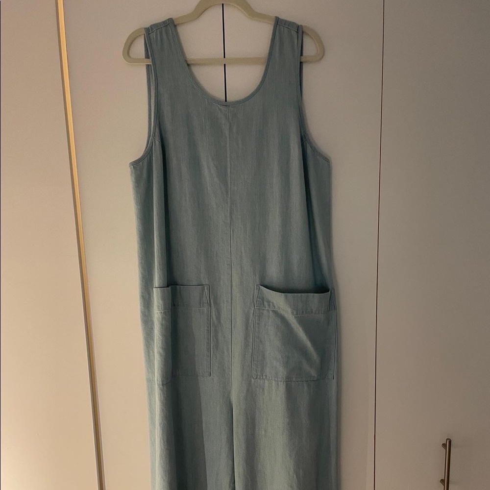 Ilana Kohn Milo Jumpsuit, Lightest Denim.